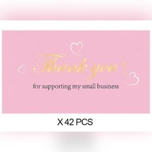 💋 5 for $25 42 Thank You Cards